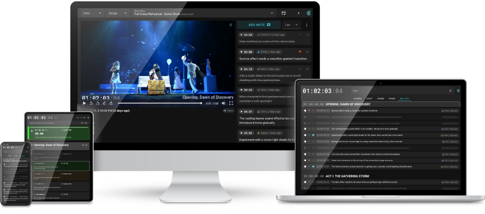 CueCollab Screenshots